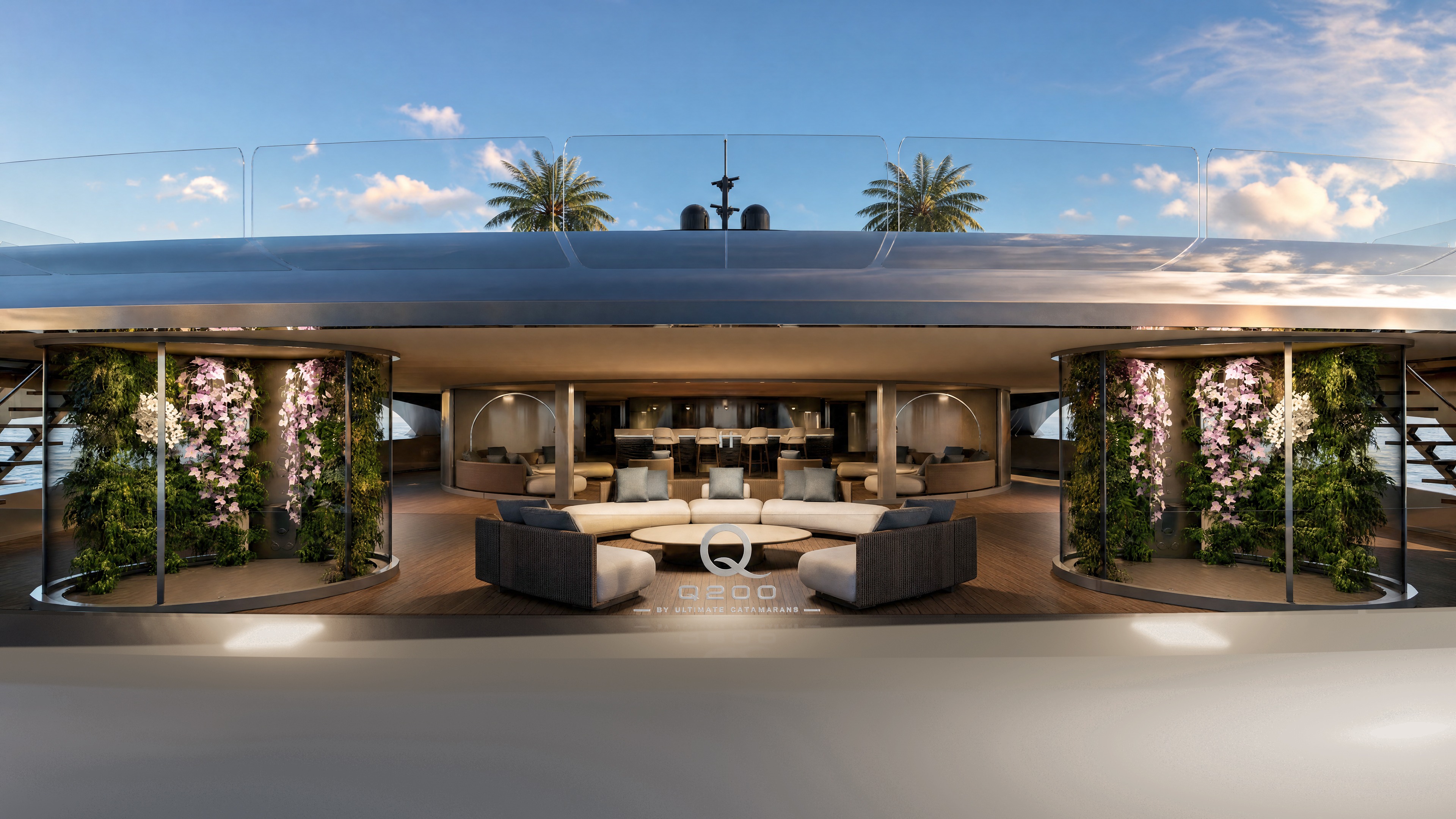 Q200 Main Deck Outdoor Lounge